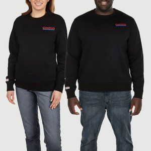 Costco Wholesale Unisex Logo Fleece Crewneck Sweatshirt NWT Men's M/Ladies' L